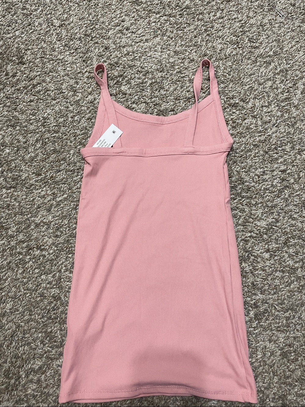 2 Ribbed Pink Tanks - Picture 2 of 2